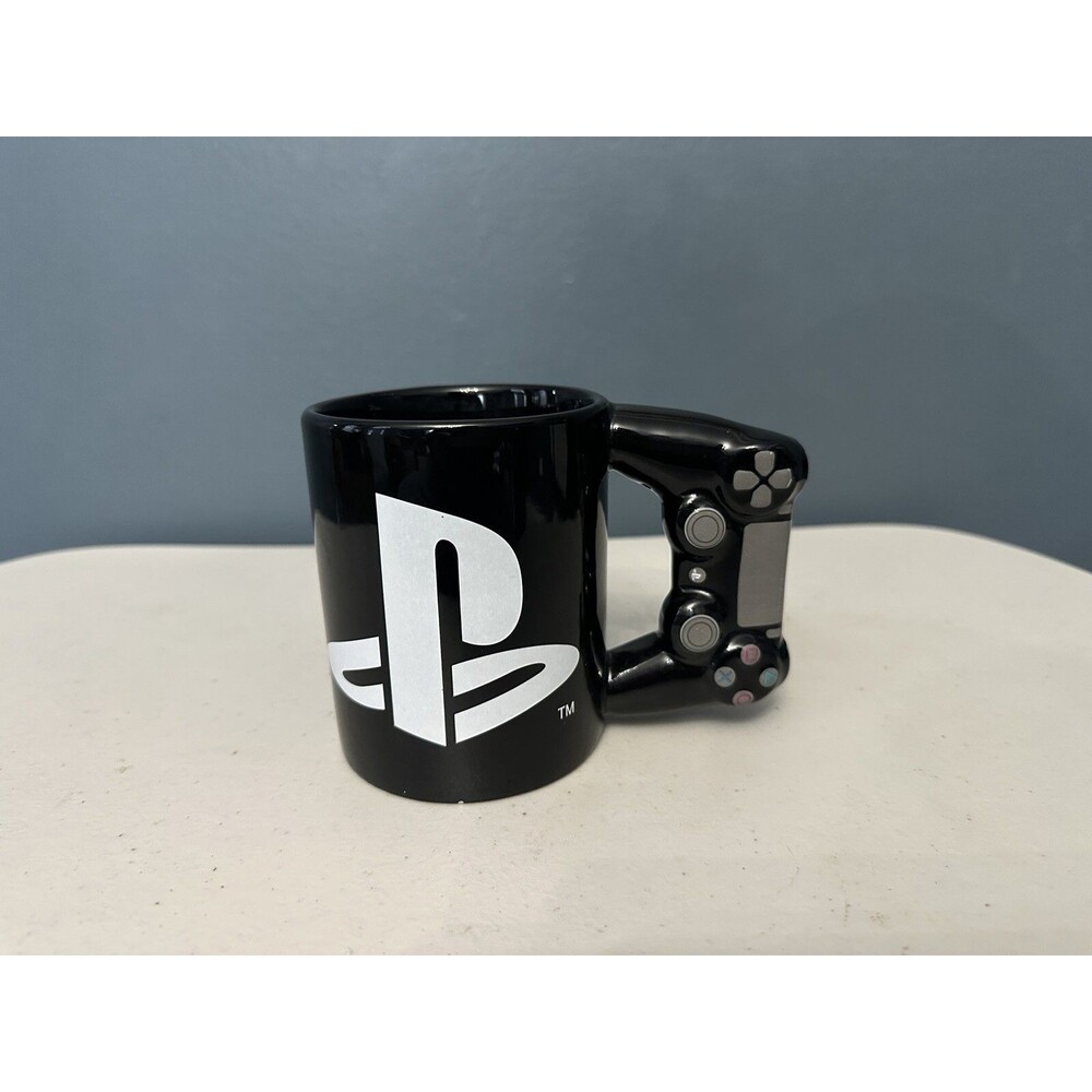 Playstation 4th Gen Controller 11 oz Coffee Cup Mug Black PS4